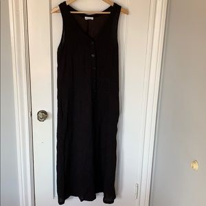 LACAUSA Button Up Jumpsuit